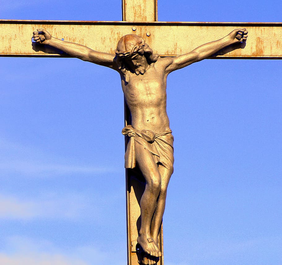 HD wallpaper: Crucifix close-up photo, christ, crucified, iron, image,  easter | Wallpaper Flare
