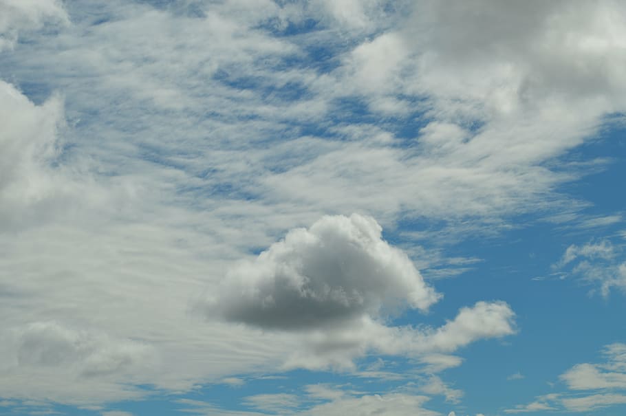 soledad, cloud, sky, celeste, white, individual, isolated, cloud - sky HD wallpaper
