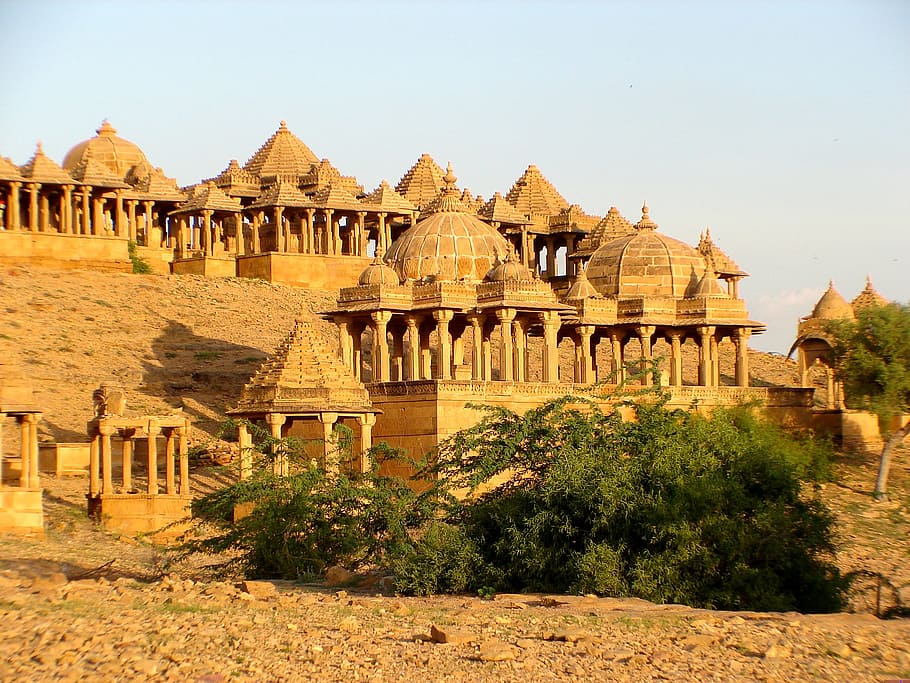 Bada Bagh, Jaisalmer, India, Rajastan, travel, asia, famous Place, HD wallpaper