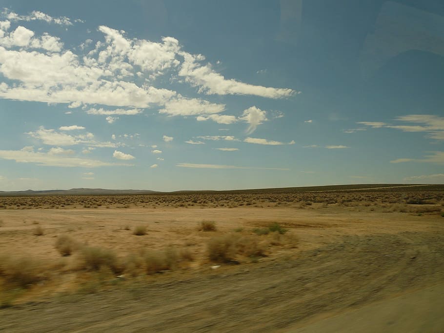 Desert, Drive, Exit, Movement, Sky, Road, road dust, sand road HD wallpaper