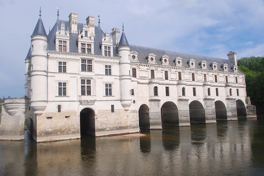 chenonceaux, castle, tourism, renaissance, loire, architecture, HD wallpaper