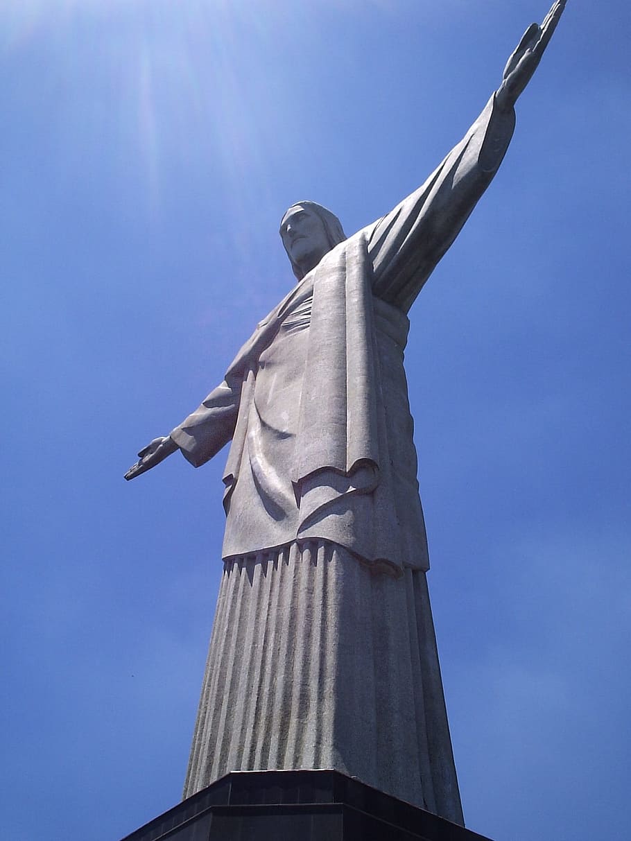 Christ The Redeemer, Rio De Janeiro, corcovado, statue, monument, HD wallpaper
