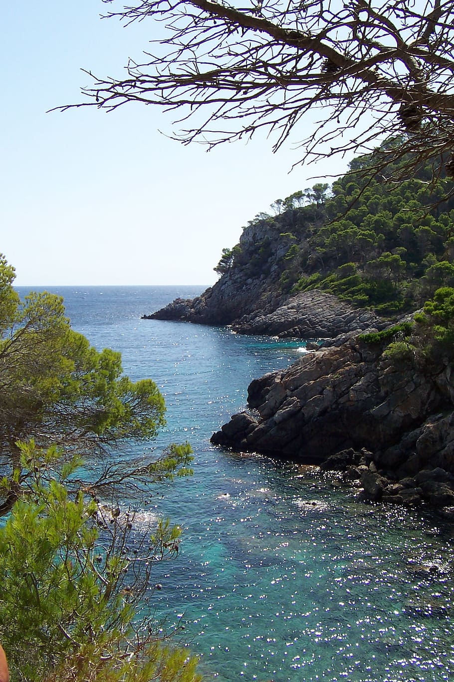 Mallorca, Mediterranean, Wave, Sun, coast, sea, scenics, nature HD wallpaper