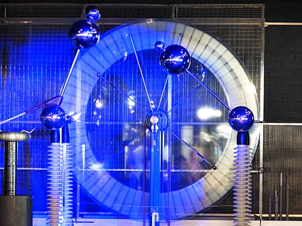 Influenzmaschine, electrostatic generator, electricity, electrostatic charge HD wallpaper