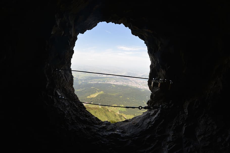 cave, dragon, pilu, alps, switzerland, nature, mountain, panorama HD wallpaper