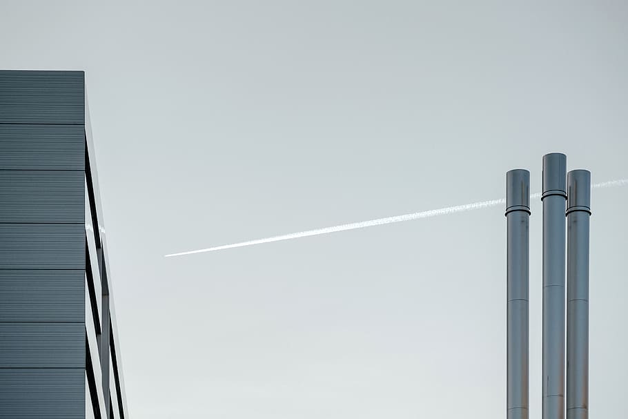 architecture, building, infrastructure, blue, sky, tower, no people HD wallpaper