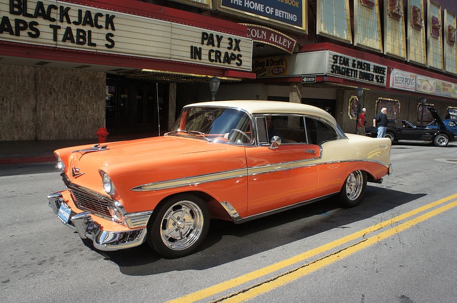 classic, oldtimer, retro, transportation, city, mode of transportation HD wallpaper