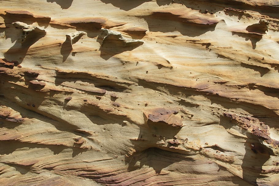 Rock, Walls, Stone, Properties, full frame, backgrounds, textured HD wallpaper