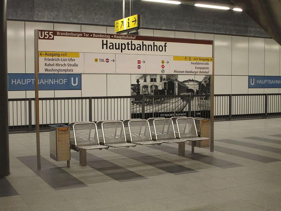 berlin, central station, shield, berlin central station, railway station, HD wallpaper