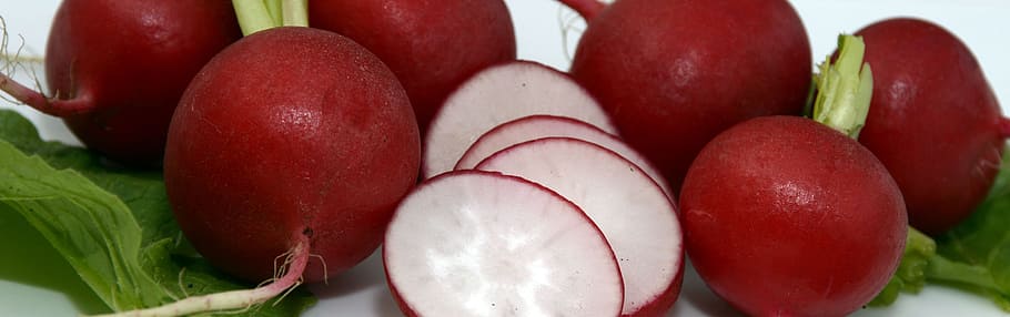 radishes, vegetables, eat, food, healthy, red, frisch, raw, HD wallpaper