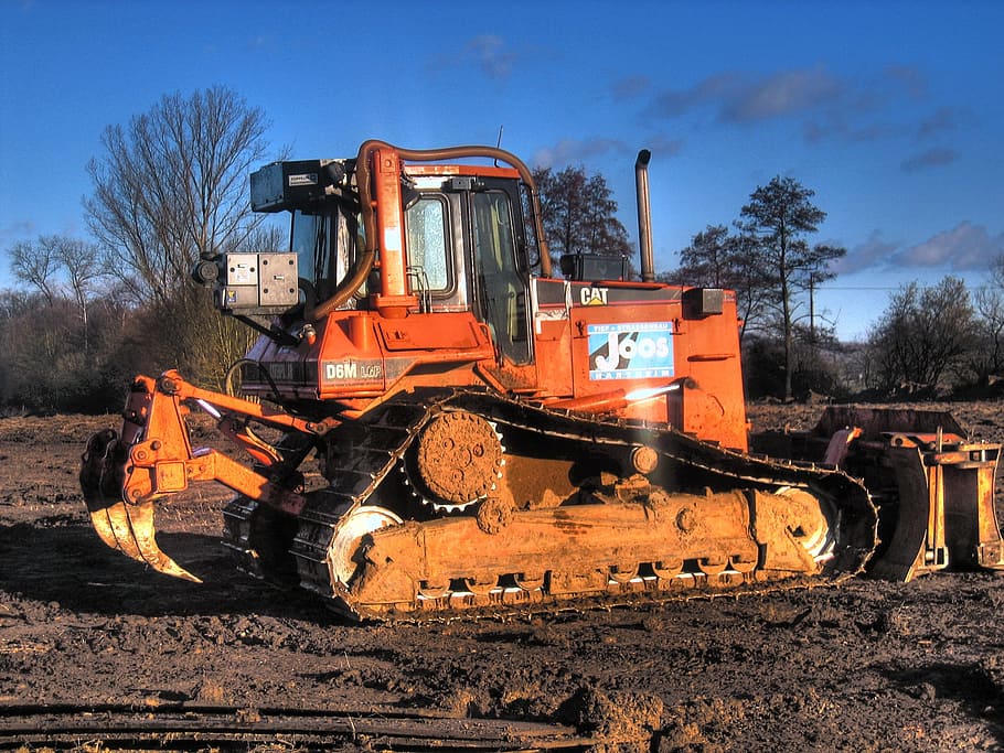 Demolition, Work, Excavators, construction, site, earth, soil HD wallpaper