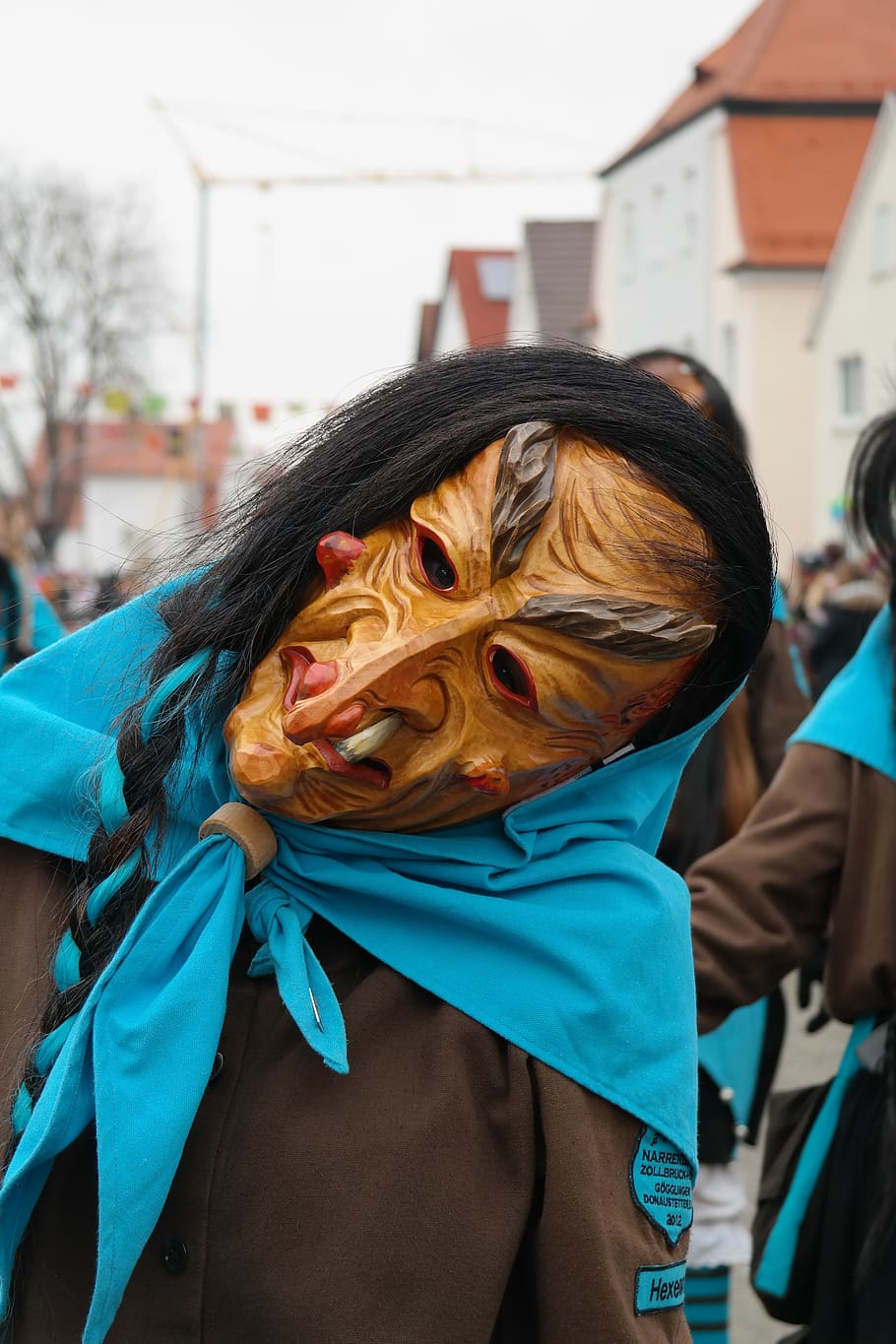 Carnival, Mask, Witch, Devil, Masks, the witch, street carnival HD wallpaper