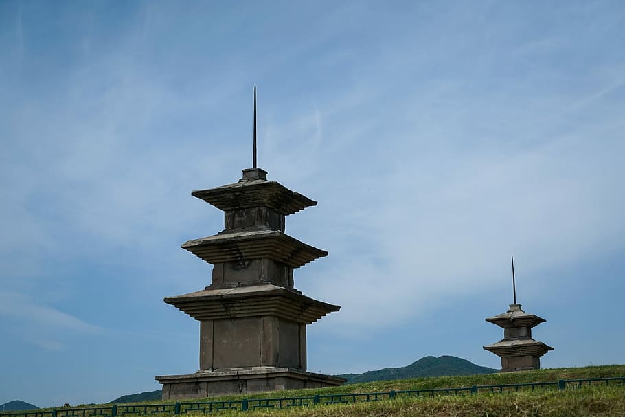 Vu Corp, Cultural Heritage, ethnic culture, stone tower, buddhist culture, HD wallpaper