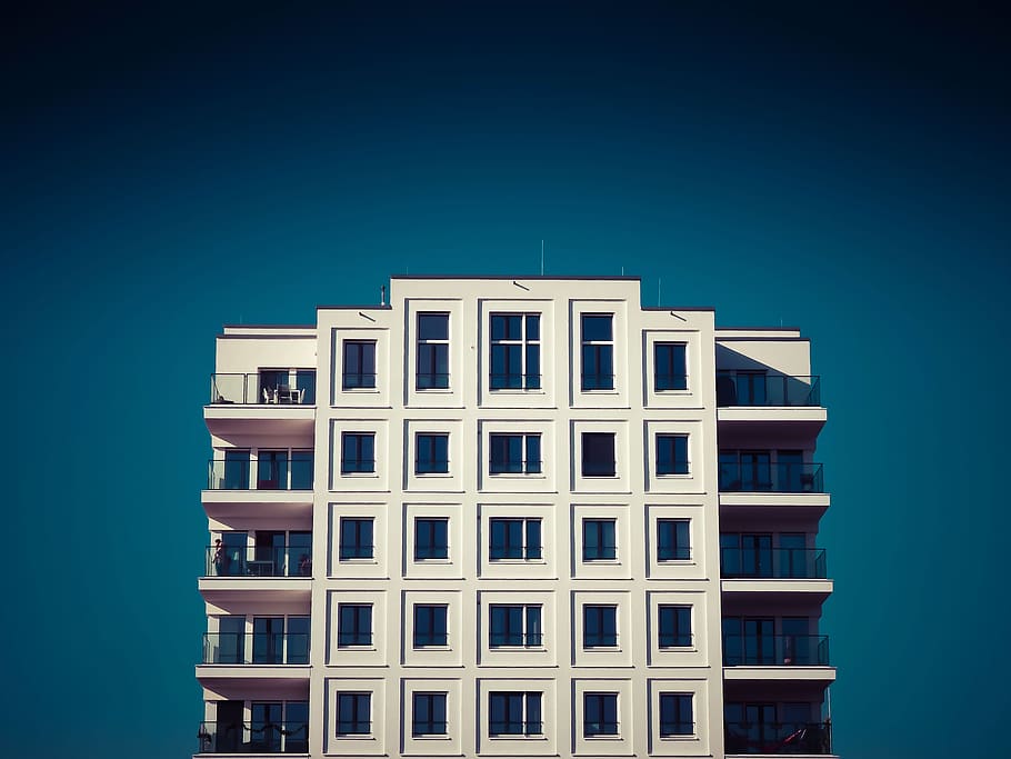 architecture, modern, skyscraper, building, geometric, facade HD wallpaper
