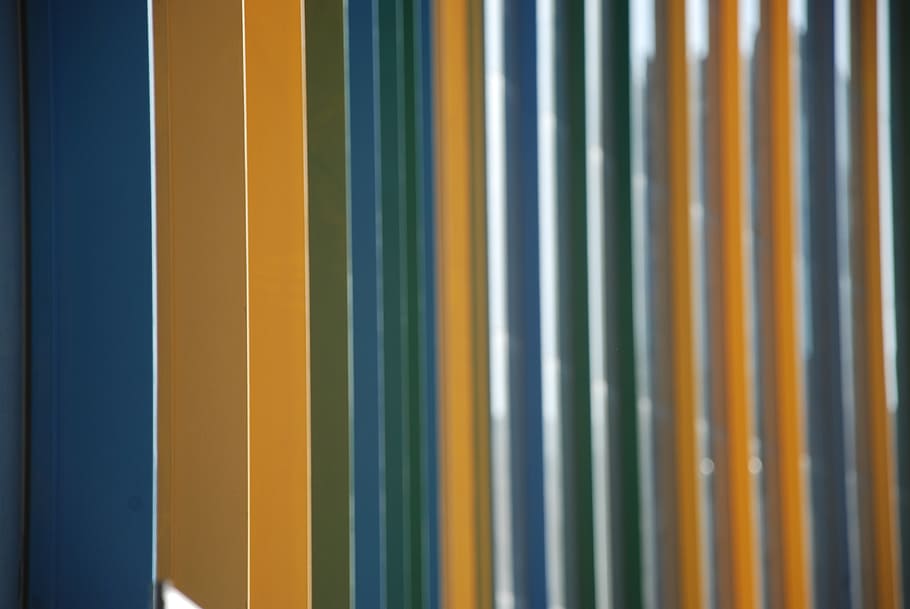 depth, blue, yellow, green, school of art, full frame, backgrounds HD wallpaper
