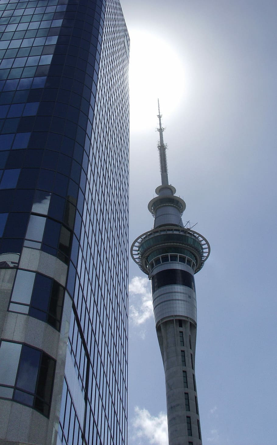 Network Base Station, Auckland, architecture, tower, building exterior HD wallpaper