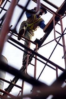 Construction, Worker, Concrete, labor, task, build, builder HD wallpaper