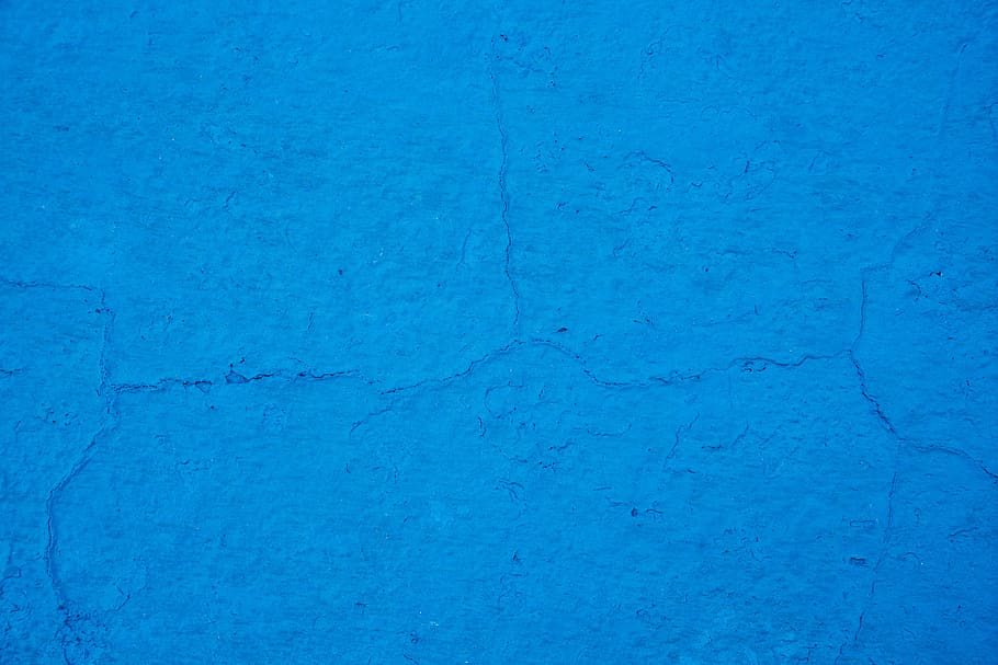 Blue, Wall, Old, Painted, Macro, Texture, pattern, no people HD wallpaper