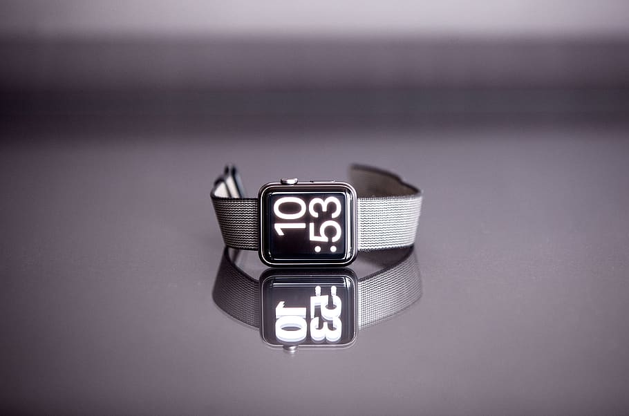 silver, watch, accessories, time, technology, communication HD wallpaper