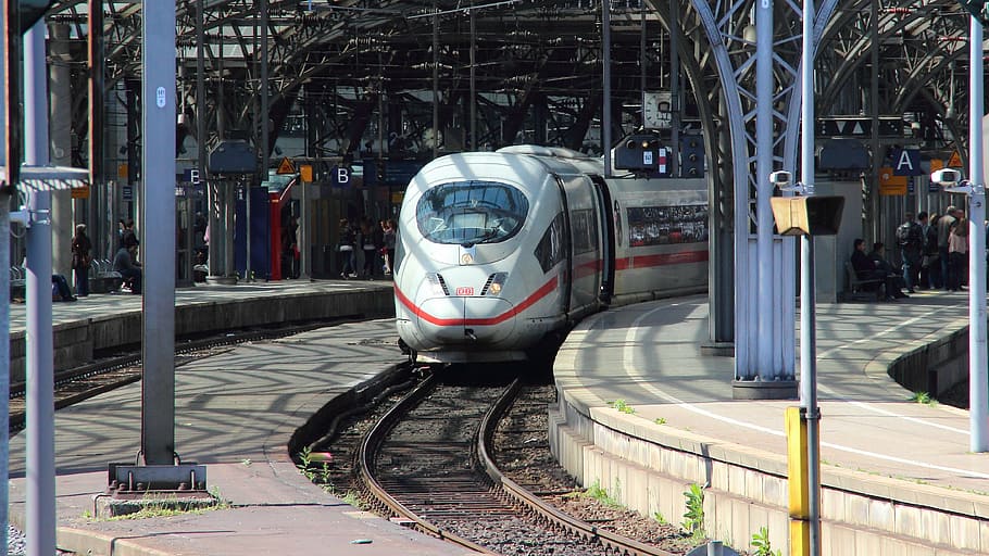 eisnban, abfat, ankun, train, transportation, railroad Track HD wallpaper