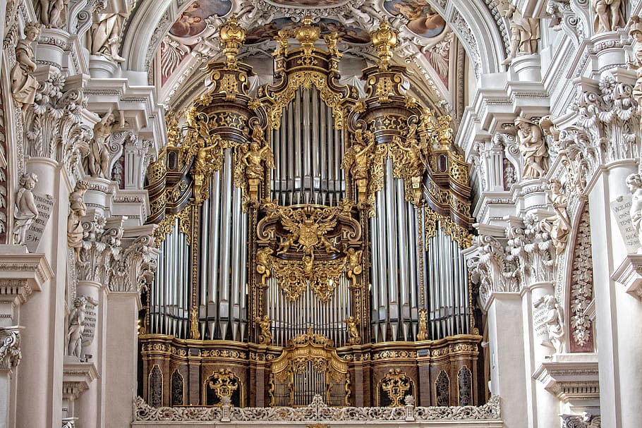 passau, st stephan's cathedral, passauer stephansdom, organ