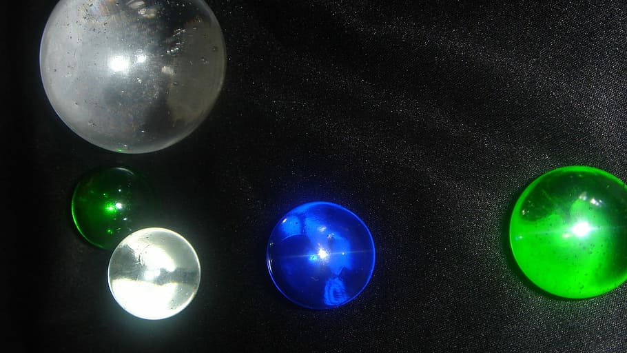 White, Light, Sphere, green color, no people, marbles, planet earth HD wallpaper