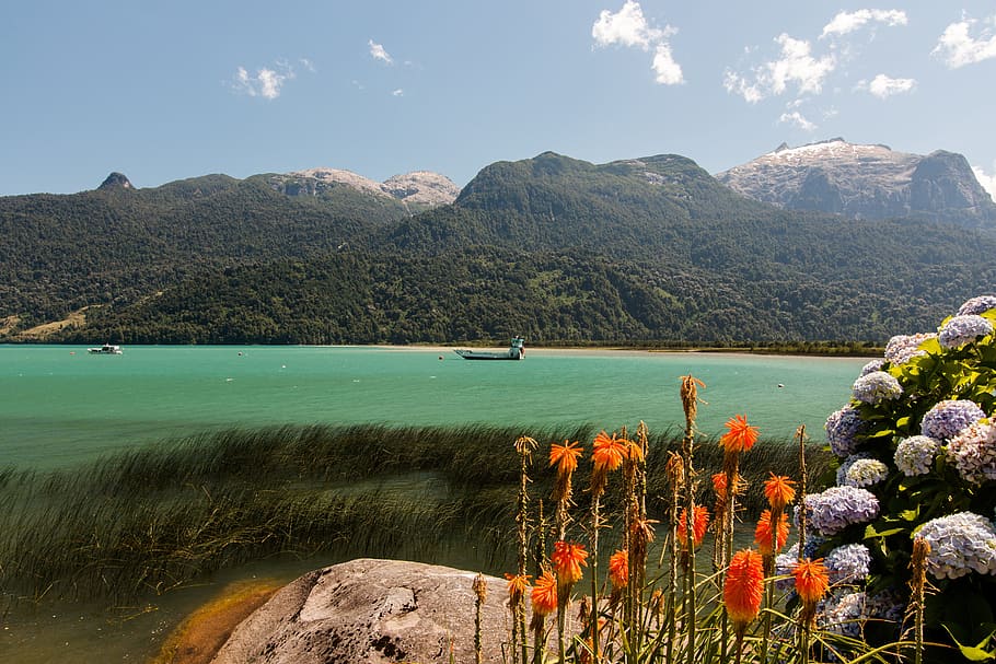 south america, chile, llanquihue province, lago todos dos santos, HD wallpaper