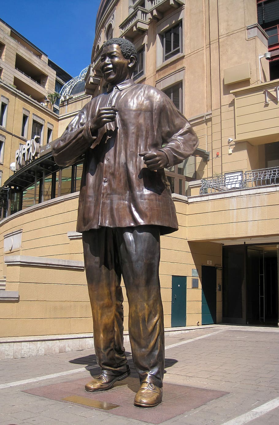 Nelson Mandela Statue, Statue, nelson mandela square, sandton, HD wallpaper
