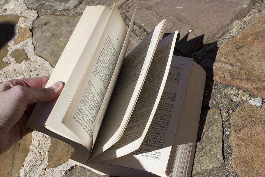 book, stop motion, pages, human hand, human body part, one person HD wallpaper