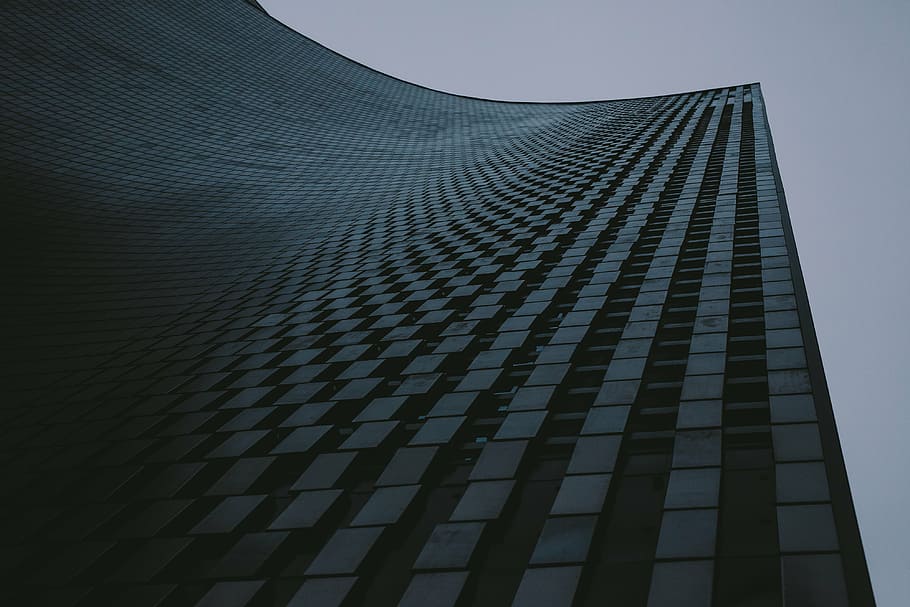 worm's eye view of building, architecture, infrastructure, establishment HD wallpaper