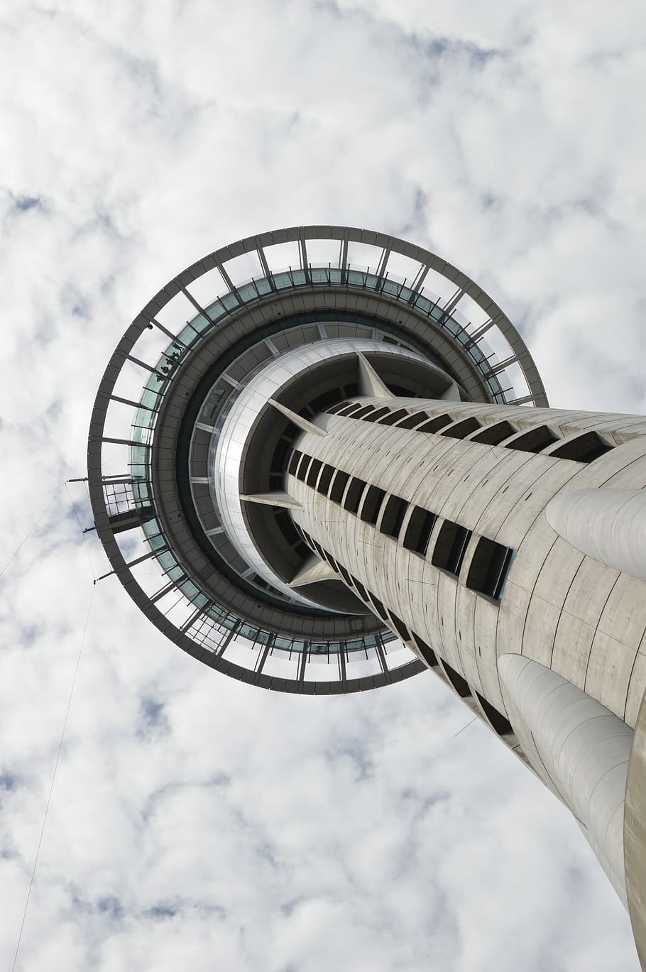 Clouds, Tower, Auckland, cloud - sky, architecture, built structure HD wallpaper