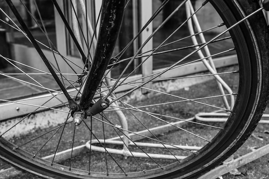 bike, wheel, bicycle, spoke, transportation, mode of transportation HD wallpaper