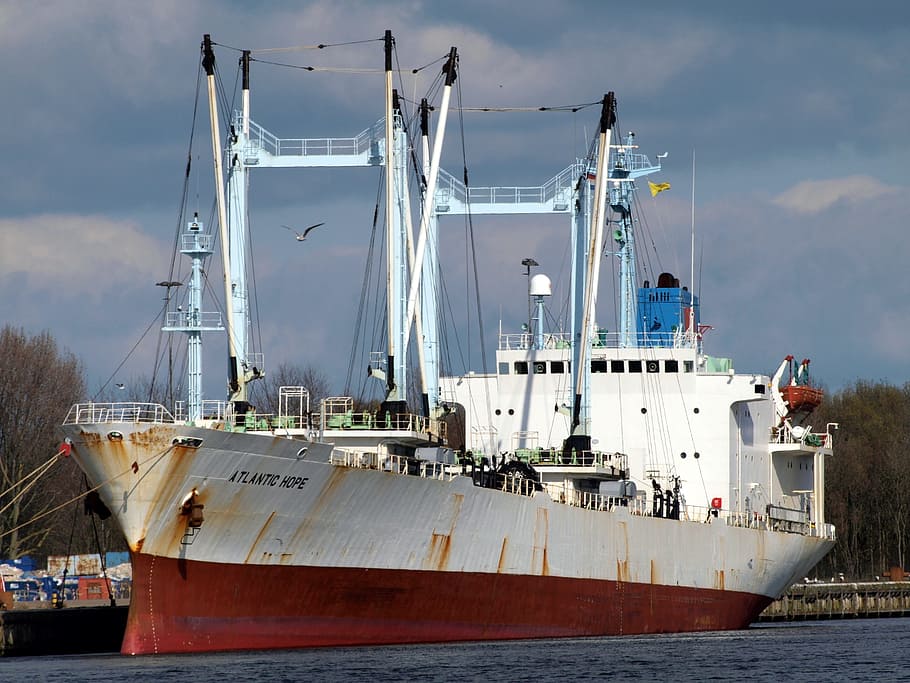 Ship, Vessel, Logistics, atlantic hope, transportation, freight HD wallpaper