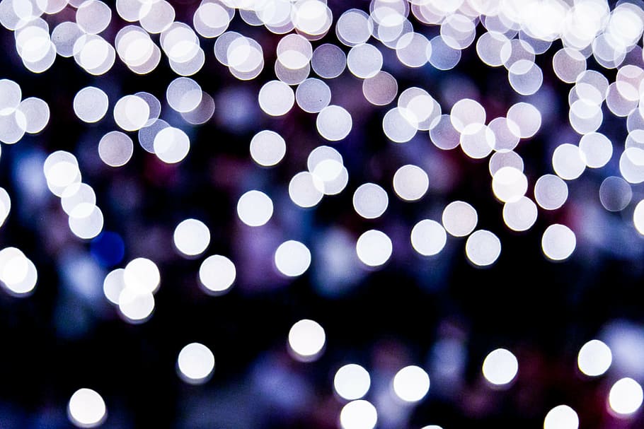 tilt shift lens photography of light during nighttime, bokeh lights HD wallpaper