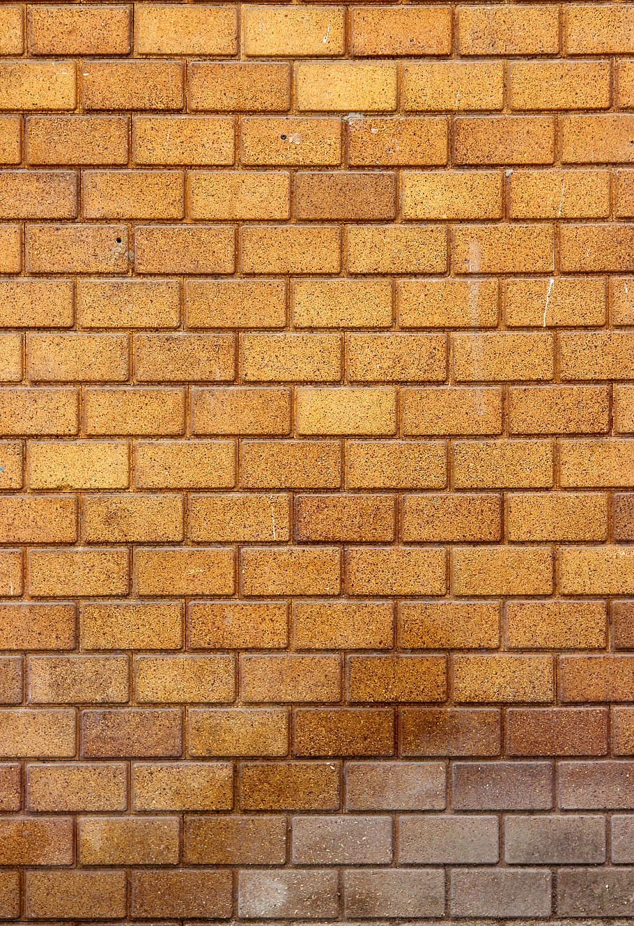 bricks, wall, brick wall, full frame, built structure, pattern HD wallpaper