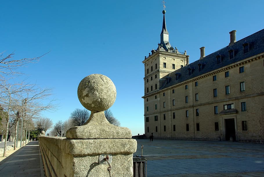 Spain, Escorial, Castle, royal, royal residence, el escorial HD wallpaper