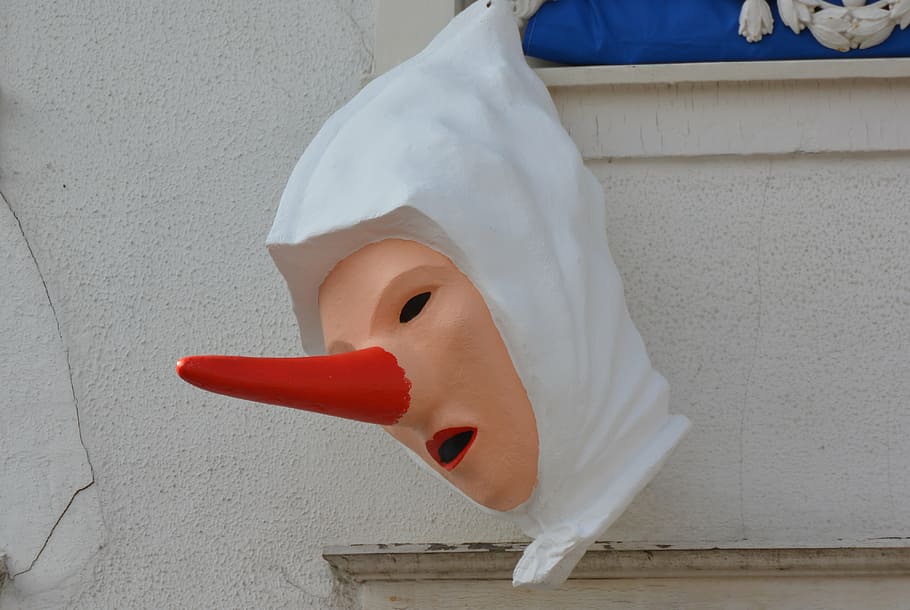 stavelot, carnival, mask, laetare, blancs-moussis, white color
