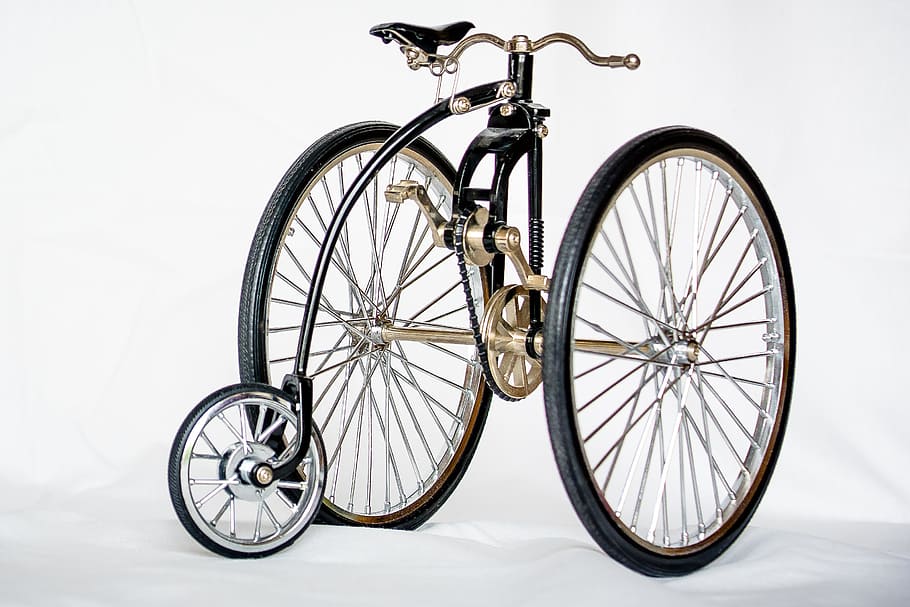 HD wallpaper black penny farthing trike bike old nostalgia