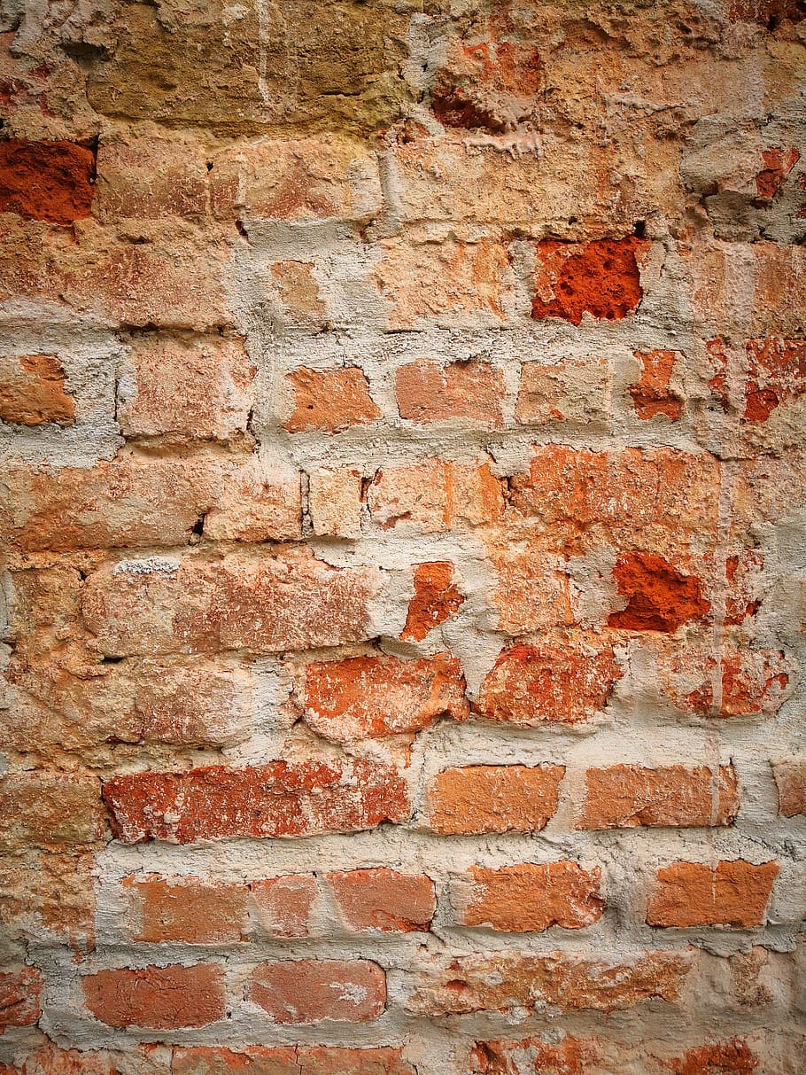 wall, brick, cement, stone, dirty, brick wall, backgrounds HD wallpaper