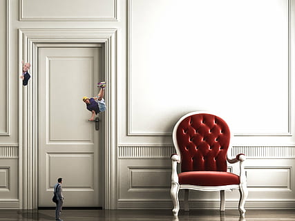 background, landscape, human, office, door, photoshop, domestic Room HD wallpaper