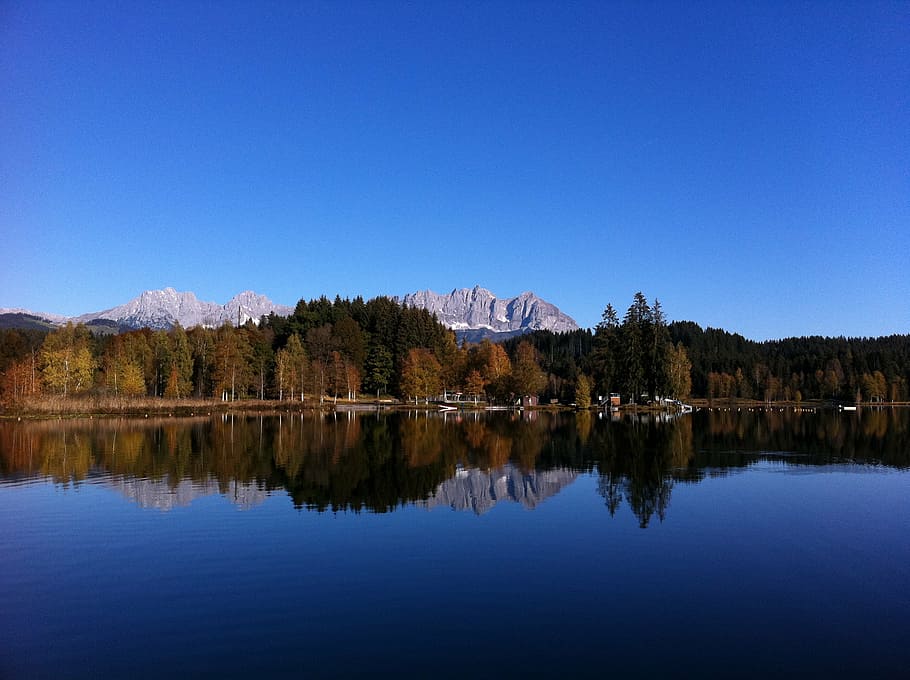 nature, light, water, lake, mountain, reflection, landscape HD wallpaper