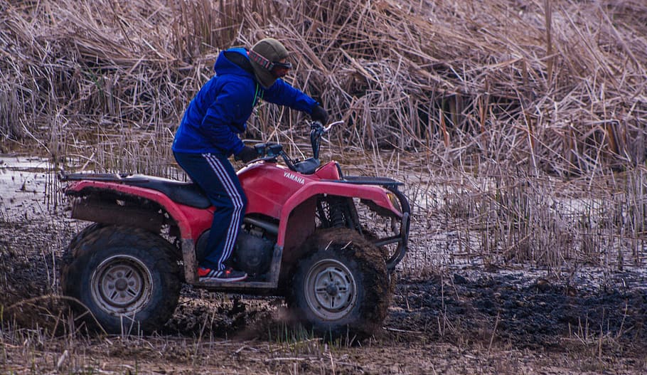 boy, fun, engines, sand, mud, water, transportation, mode of transportation HD wallpaper