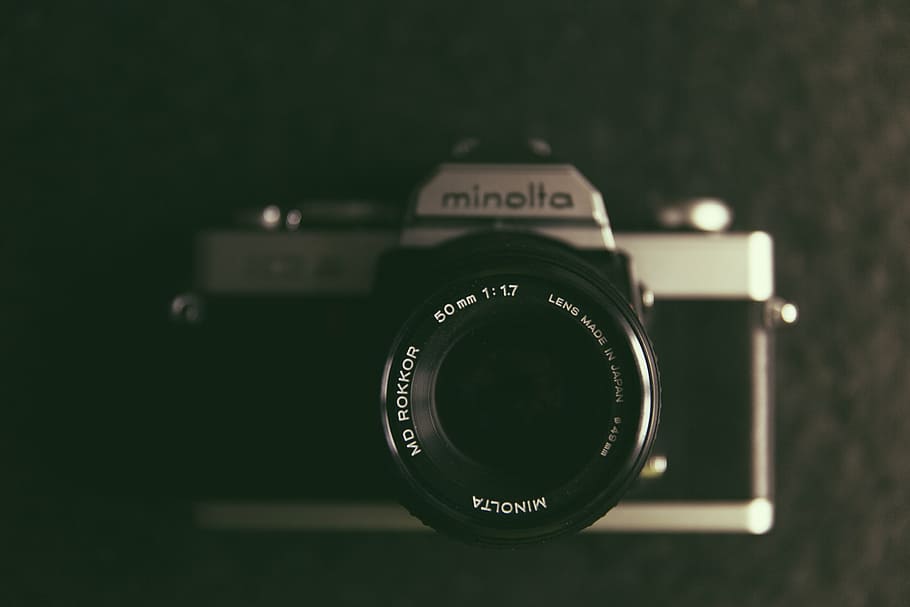 camera, lens, macro, minolta, SLR, photography themes, camera - photographic equipment HD wallpaper