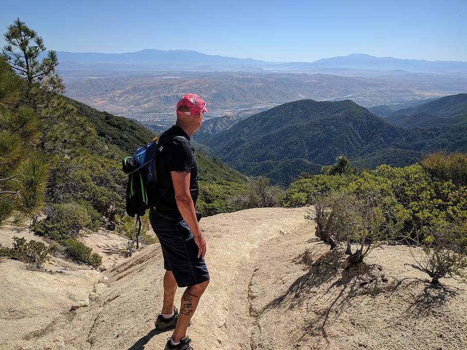 path, mountain, trabuco canyon, hiking, nature, outdoors, backpack HD wallpaper
