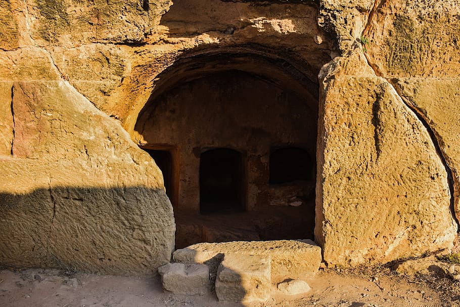cyprus, paphos, tombs of the kings, archaeology, archaeological