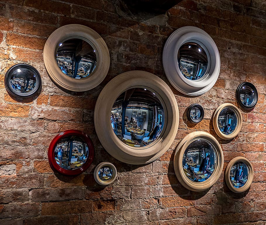 Mirror, Mirroring, Reflection, mirror image, decoration, reflections HD wallpaper