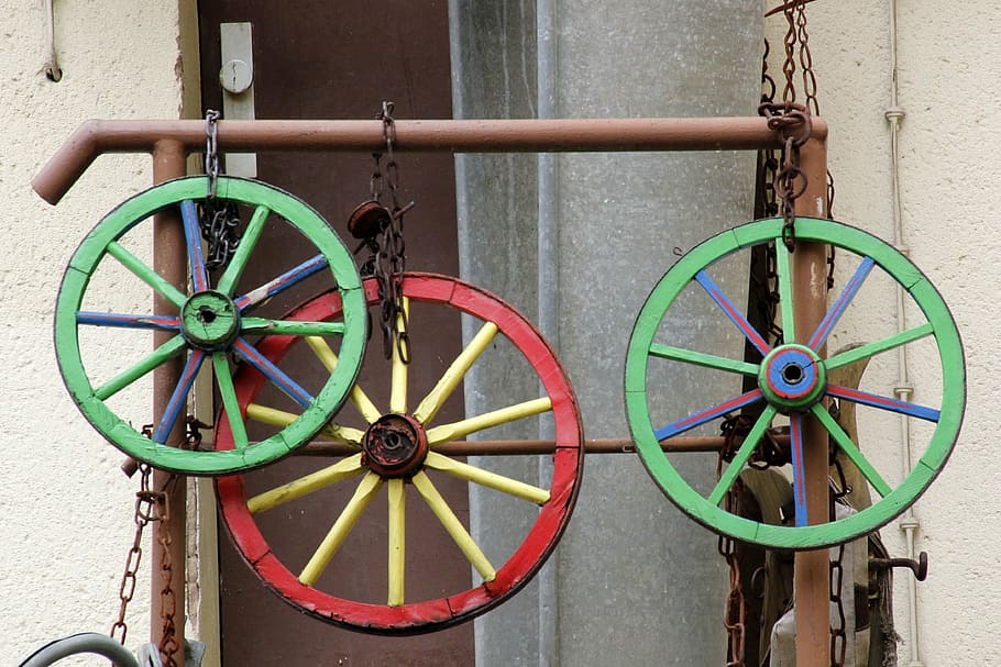 wheels, green, design, rim, junk, circle, geometric shape, transportation HD wallpaper