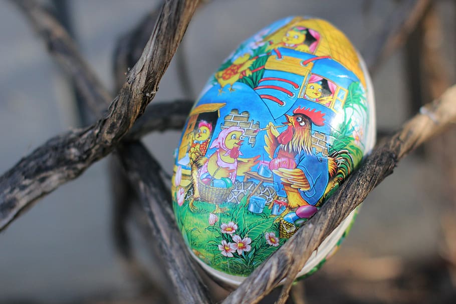 Easter, Easter Eggs, decorated easter eggs, easter decorations HD wallpaper