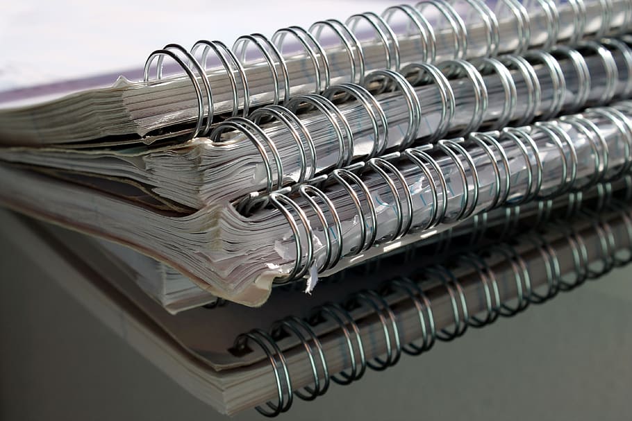 paper, business, notepad, ring binder, desk, office, paperwork HD wallpaper