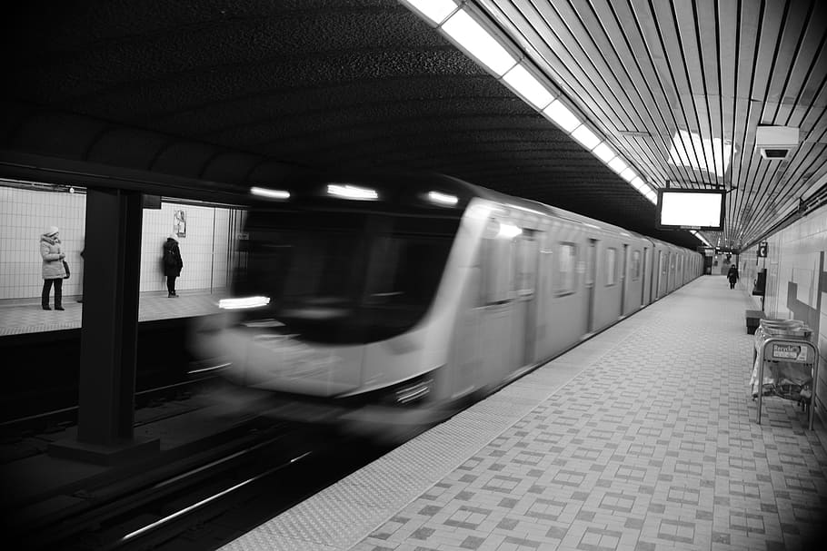 city, urban, subway, toronto, metro, station, train, public, HD wallpaper